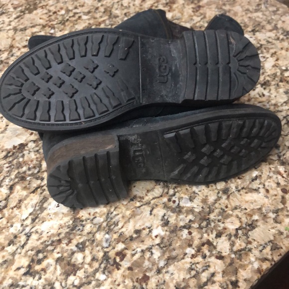 Ugg Silva Zip-Up Women’s Leather Boots - Picture 6 of 7